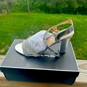 Silver heels